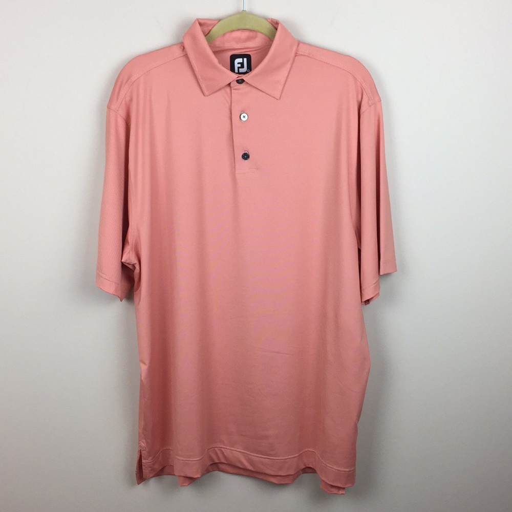 FootJoy - Striped Short Sleeve Golf Polo Shirt